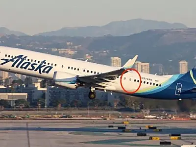 Avião da Alaska Airlines faz pouso de emergência nos EUA após abertura de porta em pleno voo