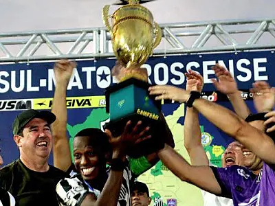 Operário FC consagra campeão estadual com apoio do Governo do MS
