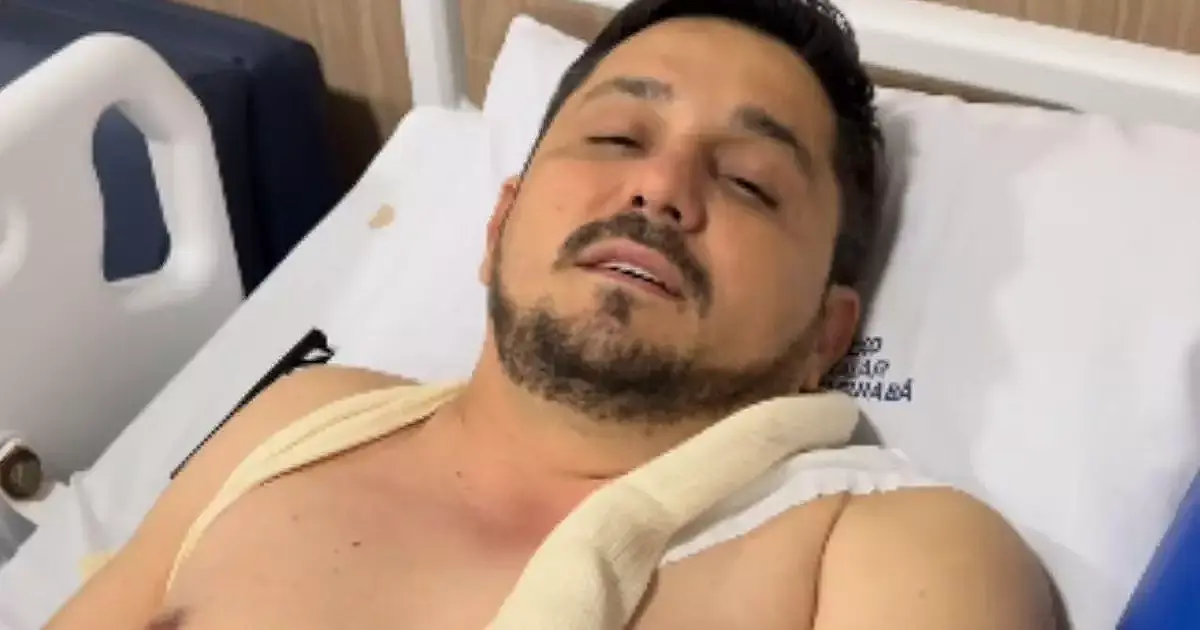 Primo de Ana Castela fratura a clavícula durante rodeio e recebe alta após cirurgia