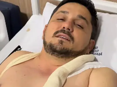 Primo de Ana Castela fratura a clavícula durante rodeio e recebe alta após cirurgia