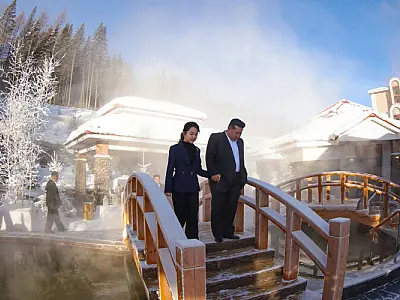 Kim Jong-un inaugura complexo turístico de luxo em região montanhosa da Coreia do Norte