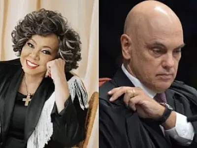 Alcione dedica show em Brasília a Alexandre de Moraes e público reage com gritos de "sem anistia"