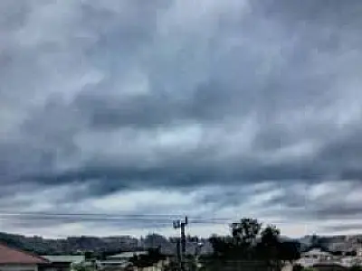 Frente fria traz queda de temperaturas e céu encoberto em Mato Grosso do Sul