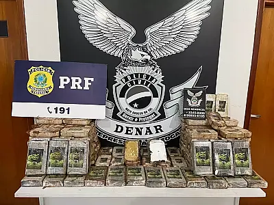 Polícia de Campo Grande intercepta carregamento de cocaína avaliado em R$ 9 milhões