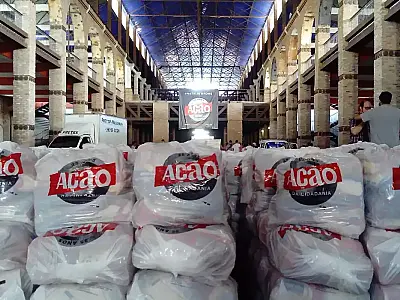 Alimentos da agricultura familiar abastecem a cesta do Natal sem Fome
