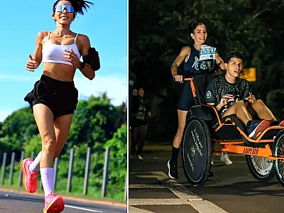 Recomeço na corrida: Após vencer o câncer e perder o irmão, Jaqueline encontra forças no esporte