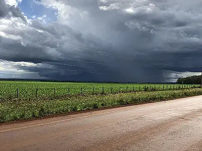 Previsão do tempo em Campo Grande: chuva e temporal marcam o início da semana