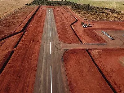 Investimentos em infraestrutura aérea elevam potencial econômico de Camapuã