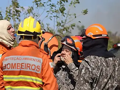 Governo de MS e Força Nacional se unem para combater incêndios no Pantanal