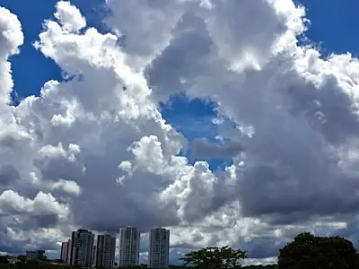 Mato Grosso do Sul encerra fim de semana com sol, chuvas e tempestades