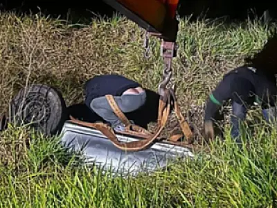 Traficante capota carro com 210 Kg de maconha durante perseguição na MS-164