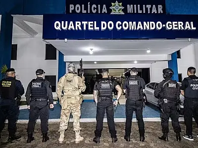Mais de 200 policiais atuam em operação contra o crime organizado em três estados, incluindo MS