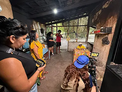 Filme "Carne Amarela" é filmado em Coxim com elenco e equipe local
