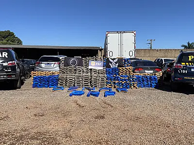 Polícia apreende duas toneladas de maconha e desmantela depósito em Sidrolândia

