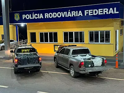 PRF intercepta 1,1 tonelada de cocaína em um dia em MS