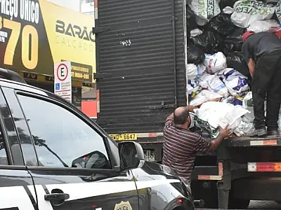 Polícia apreende mais de 30 mil tênis falsificados em Campo Grande
