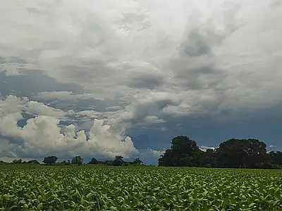 Frente fria chega a Mato Grosso do Sul com previsão de chuvas e queda de temperaturas
