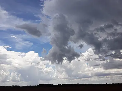 Tempo instável e possibilidade de chuvas marcam o início da semana em Mato Grosso do Sul