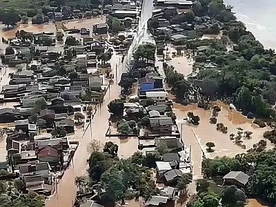 Chuvas intensas no RS já resultam em mortes, desabrigados e destruição em larga escala