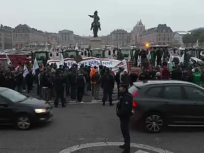 Agricultores franceses voltam a Paris em protesto contra acordo UE-Mercosul