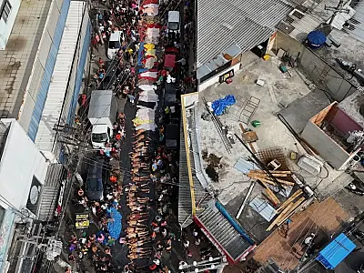 Vídeo de drone revela suspeitos armados antes de megaoperação no Rio