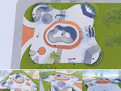 Construção de pista de skate nas Moreninhas deve custar R$ 1,47 milhão