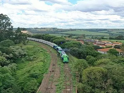 Ramal ferroviário muda lógica do escoamento de cargas no leste de MS