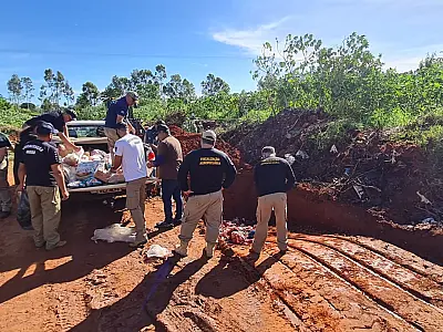 Polícia Civil apreende mais de 700 kg de carne imprópria para o consumo em Guia Lopes da Laguna