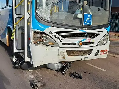Trânsito violento em Campo Grande: motociclistas morrem em acidentes com ônibus