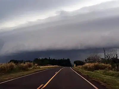 Ciclone extratropical deve trazer chuva, ventos fortes e granizo para Mato Grosso do Sul