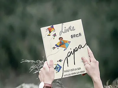 Entre pipas, memórias e natureza, livro infantil aposta na sensibilidade para formar leitores