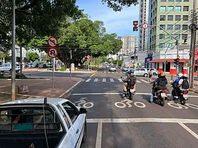 Mudança no tráfego: Proibida a virada à esquerda na Afonso Pena para a Rui Barbosa a partir de hoje