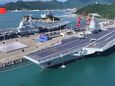 China comissiona o porta-aviões "Fujian", o mais avançado de sua marinha