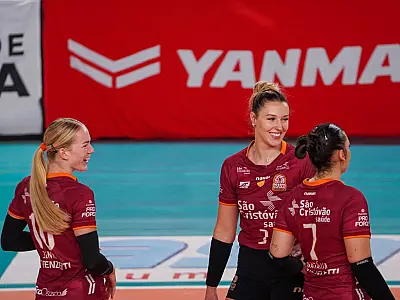 Estrela do vôlei norte-americano Jenna Gray desembarca em Campo Grande para a Supercopa