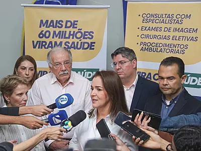 "Compromisso com a população", diz Adriane ao lançar programa para reduzir filas da saúde em Campo G