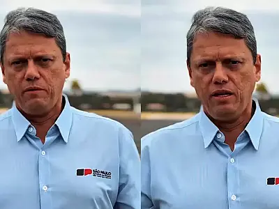 Tarcísio reage a ataques do PT e eleva o tom contra Haddad: "Tenha vergonha"