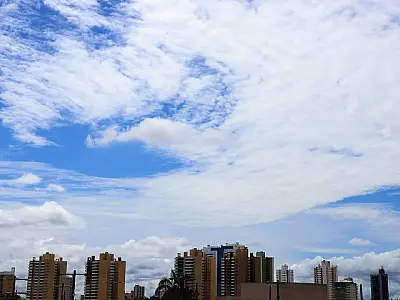 Tempo instável e risco de tempestades em MS nesta terça-feira