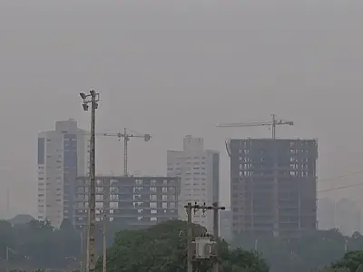 Campo Grande enfrenta nova onda de fumaça; qualidade do ar pode se deteriorar