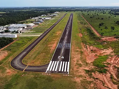 Estado lança licitação de R$ 45,8 milhões para modernizar Aeródromo Santa Maria