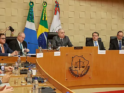 Presidente da OAB/MS participa da solenidade de abertura da inspeção do CNJ no TJMS