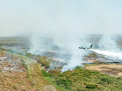 Governo de MS estende estado de emergência ambiental até 30 de novembro devido a queimadas