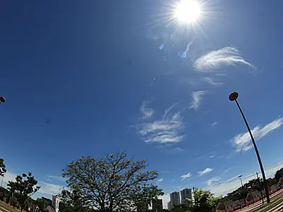 Sol volta aparecer em Mato Grosso Sul