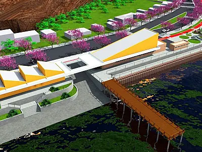 Projeto de revitalização vai transformar orla de Corumbá em novo cartão-postal do Pantanal