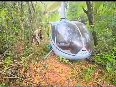 Uso de helicópteros pelo tráfico de drogas desafia autoridades na fronteira sul-mato-grossense