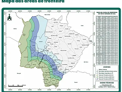 Proprietários rurais devem regularizar terras na faixa de fronteira até outubro de 2025