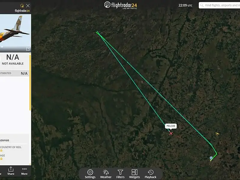 FAB convoca fazendeiros para ajudar na busca por aeronave que emitiu alerta de emergência no Pantanal
