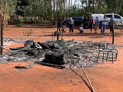 Tragédia na Reserva Indígena Guassuty: incêndio e homicídio abalam a comunidade de Aral Moreira