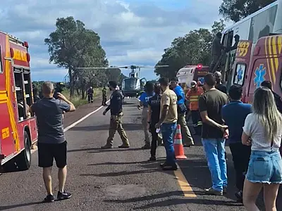 Motorista é indiciado por homicídio culposo após acidente com mortes na BR-262 em MS