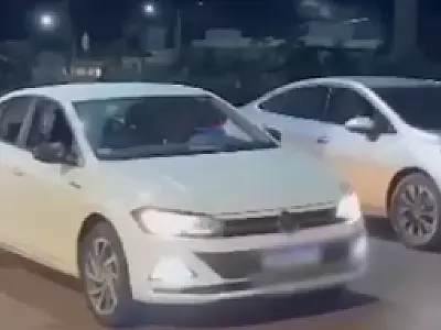 Rachas em Dourados: Acidente deixa mulheres feridas, uma delas em estado grave
