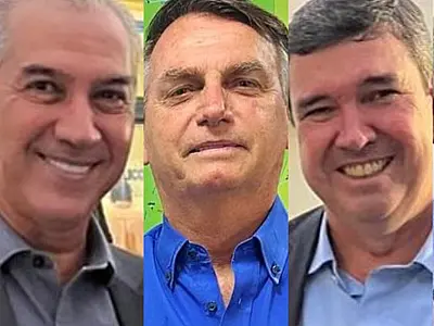 Reinaldo Azambuja e Eduardo Riedel podem trocar PSDB pelo PL após encontro com Bolsonaro